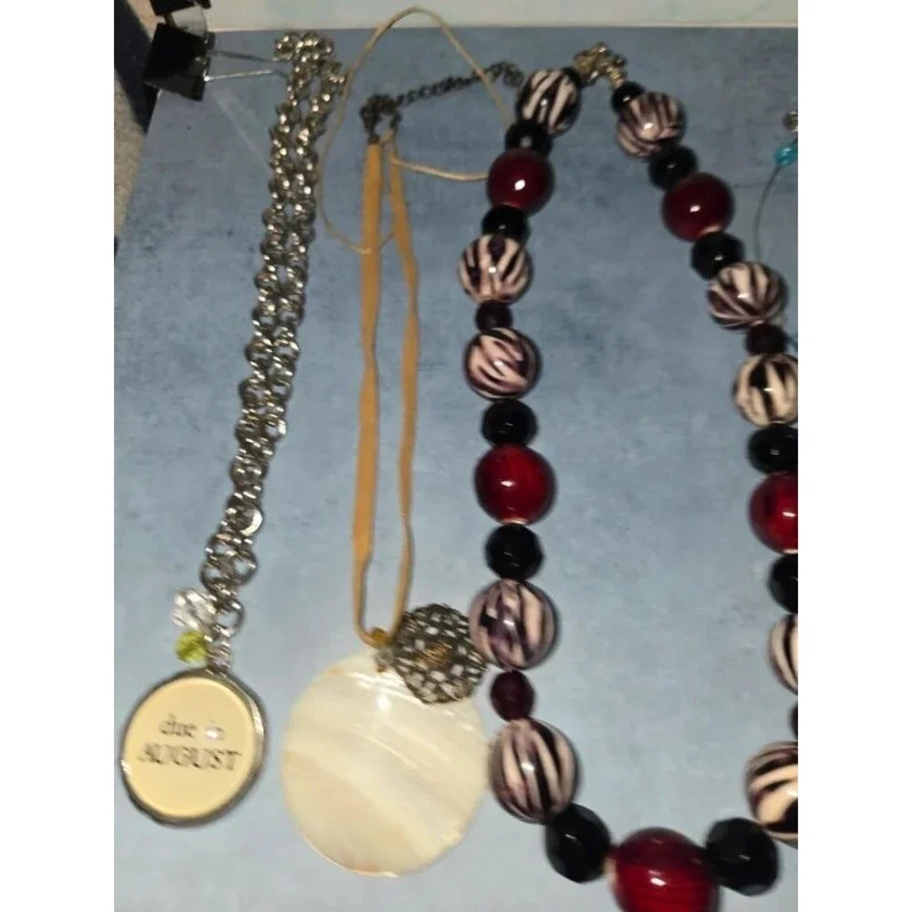 Costume Necklace Jewelry Lot of 6 (SG-20)